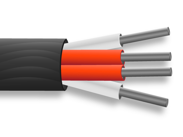 PTFE Insulated PRT Sensor Cable / Wire