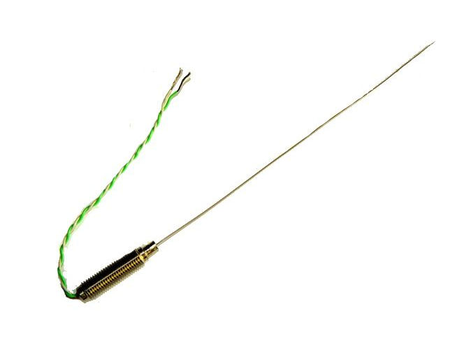 0.81mm Diameter Fast Response Thermocouple with IEC threaded pot & tails