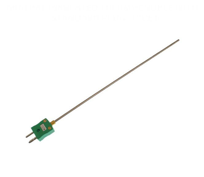IEC Mineral Insulated Thermocouple with Standard Plug - Type K