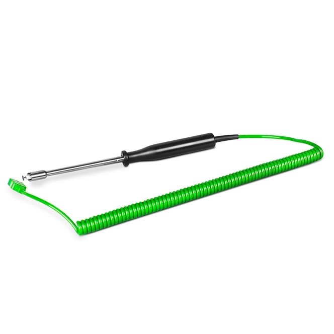 Handheld Spring Loaded Thermocouple with Copper Disc Tip 