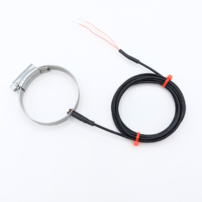 Pipe Clamp Surface Pt100 RTD Jubilee Style with PFA Lead