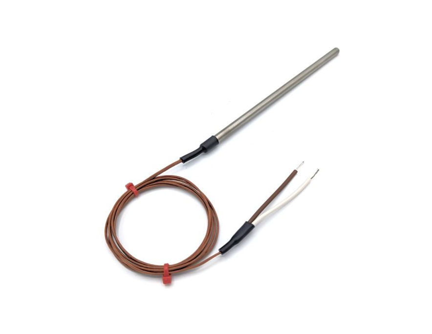 IEC Fabricated Tube Thermocouples with Crimp Seal and Lead Wire - Type T - 4.5mm Sheath Diameter