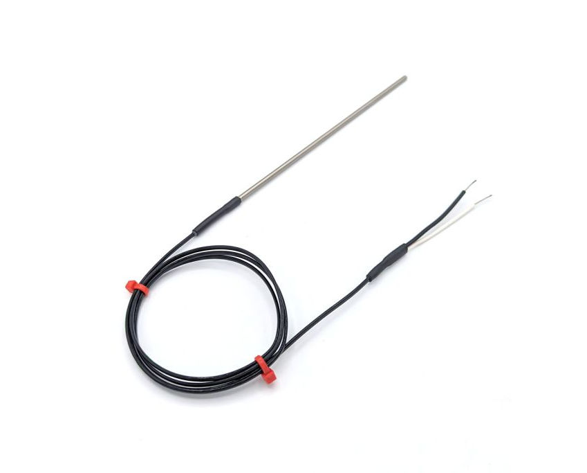 IEC Fabricated Tube Thermocouples with Crimp Seal and Lead Wire - Type J - 3mm Sheath Diameter