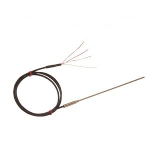 Mineral Insulated Pt100 Probe With Extension Lead - 3.0mm Diameter - 150mm Length