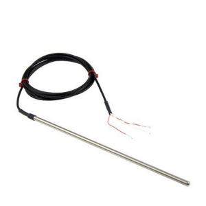Pt100 Precision Probe with 2 metre lead - Type RTD / PRT - 6.0mm Diameter - 250mm Length with D Connector