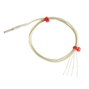 Platinum Resistance Detectors with extended leads, Wire-Wound Ceramic - 4 Wire - 1000mm Length