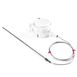 4-20mA remote wall mounted housing, Pt100 input with SSOB cable & PRT sensor - 1M cable length