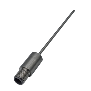 Industrial Automation Pt100 RTD Sensor with M12 connector - Plain Barrel Process Connection Type - 3mm Sheath Diameter - 100mm Sheath Length
