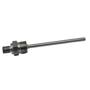 Industrial Automation Pt100 RTD Sensor with M12 connector - 1/2"NPT Process Connection Type – 6mm Sheath Diameter - 200mm Sheath Length