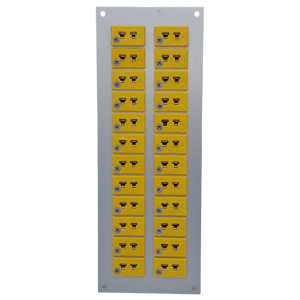 Thermocouple Connector Aluminium Panel with Type K ANSI Miniature Sockets-24