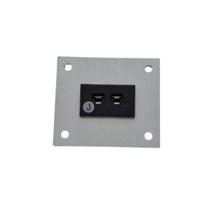 Thermocouple Connector Aluminium Panel with Type J IEC Miniature Sockets-1