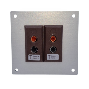 Thermocouple Connector Aluminium Panel with Type T IEC Standard Sockets-2