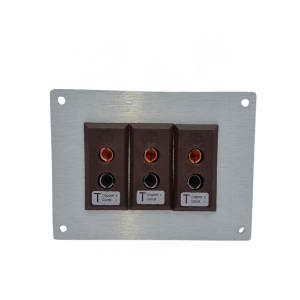 Thermocouple Connector Aluminium Panel with Type T IEC Standard Sockets-3