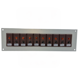 Thermocouple Connector Aluminium Panel with Type T IEC Standard Sockets-10
