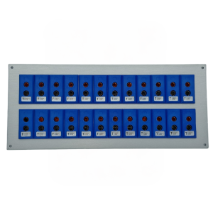 Thermocouple Connector Aluminium Panel with Type T ANSI Standard Sockets-24