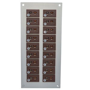 Thermocouple Connector Aluminium Panel with Type T IEC Miniature Sockets-18