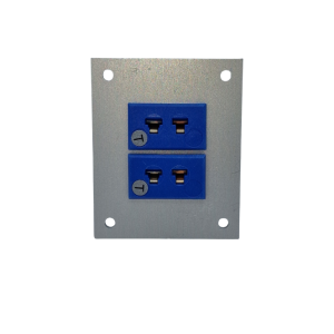 Thermocouple Connector Aluminium Panel with Type T ANSI Miniature Sockets-2