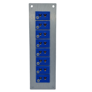 Thermocouple Connector Aluminium Panel with Type T ANSI Miniature Sockets-8