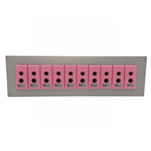 Thermocouple Connector Aluminium Panel with Type N IEC Standard Sockets-10