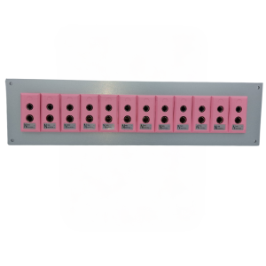 Thermocouple Connector Aluminium Panel with Type N IEC Standard Sockets-12