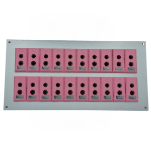 Thermocouple Connector Aluminium Panel with Type N IEC Standard Sockets-20