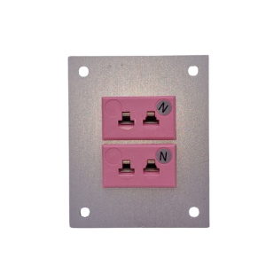 Thermocouple Connector Aluminium Panel with Type N IEC Miniature Sockets-2