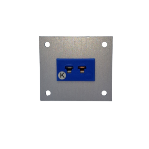 Thermocouple Connector Aluminium Panel with Type K JIS Miniature Sockets-1