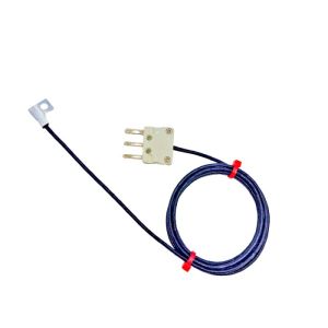 Surface Mount RTD Sensor with Miniature 3-PIN plug - 2M Length