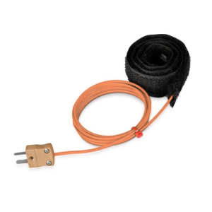 IEC Velcro Thermocouple, PFA with Miniature Plug - Type T