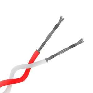 Type K PFA Insulated Twin Twisted Pair Thermocouple Cable / Wire (JIS) - 1/0.2mm Strand