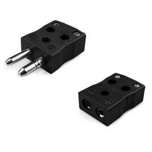 Standard Quick Wire Thermocouple Connector Plug & Socket AS-J-MQ+FQ Type J ANSI