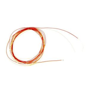 ANSI PFA Insulated Fine Gauge Exposed Junction Thermocouple (0.076mm conductors) - 300mm Length