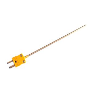 ANSI Mineral Insulated Thermocouple - Type K with Miniature Plug - 1.0mm x 500mm