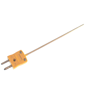 ANSI Mineral Insulated Thermocouple - Type K with Standard Plug - 1.5mm x 500mm