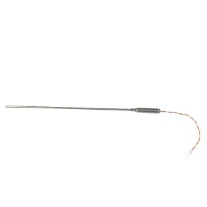 ANSI Mineral Insulated Thermocouple with Threaded Pot and 100mm of PFA insulated Twin Twisted ANSI lead - Type K - SS310 Sheath - 3.0mm x 250mm