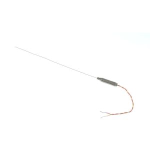 ANSI Mineral Insulated Thermocouple with Threaded Pot and 100mm of PFA insulated Twin Twisted ANSI lead - Type K - Inconel 600 Sheath - 3.0mm x 500mm