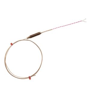 IEC Mineral Insulated Thermocouple with Threaded Pot and 100mm of PFA insulated Twin Twisted IEC lead - Type N - 3.0mm x 150mm