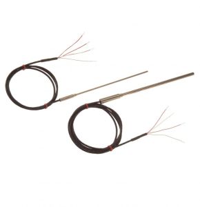 Mineral Insulated Pt100 Probe With Extension Lead - 3.0mm Diameter - 250mm Length