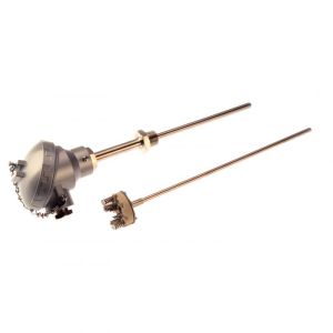 Platinum Resistance Pt100 Industrial Probe with Lagging Extension. 150mm x 8.0mm probe with 275mm x 6.0mm insert