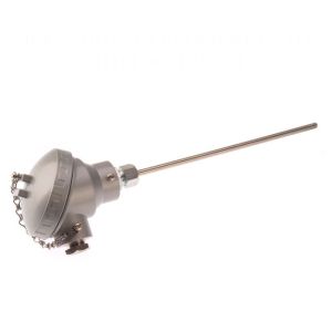 Pt100 4 wire class B Resistance Thermometer, KNE Head with 600mm Probe Length