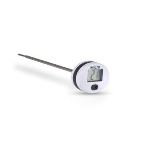 Micro Pocket Thermometer - White