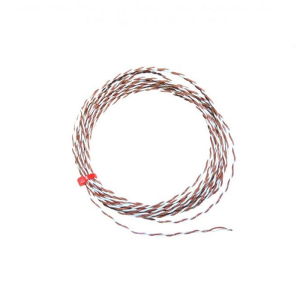 PTFE insulated Twin Twisted IEC Exposed Junction Thermocouple with Bare Tails - Type T - 10M Cable Length